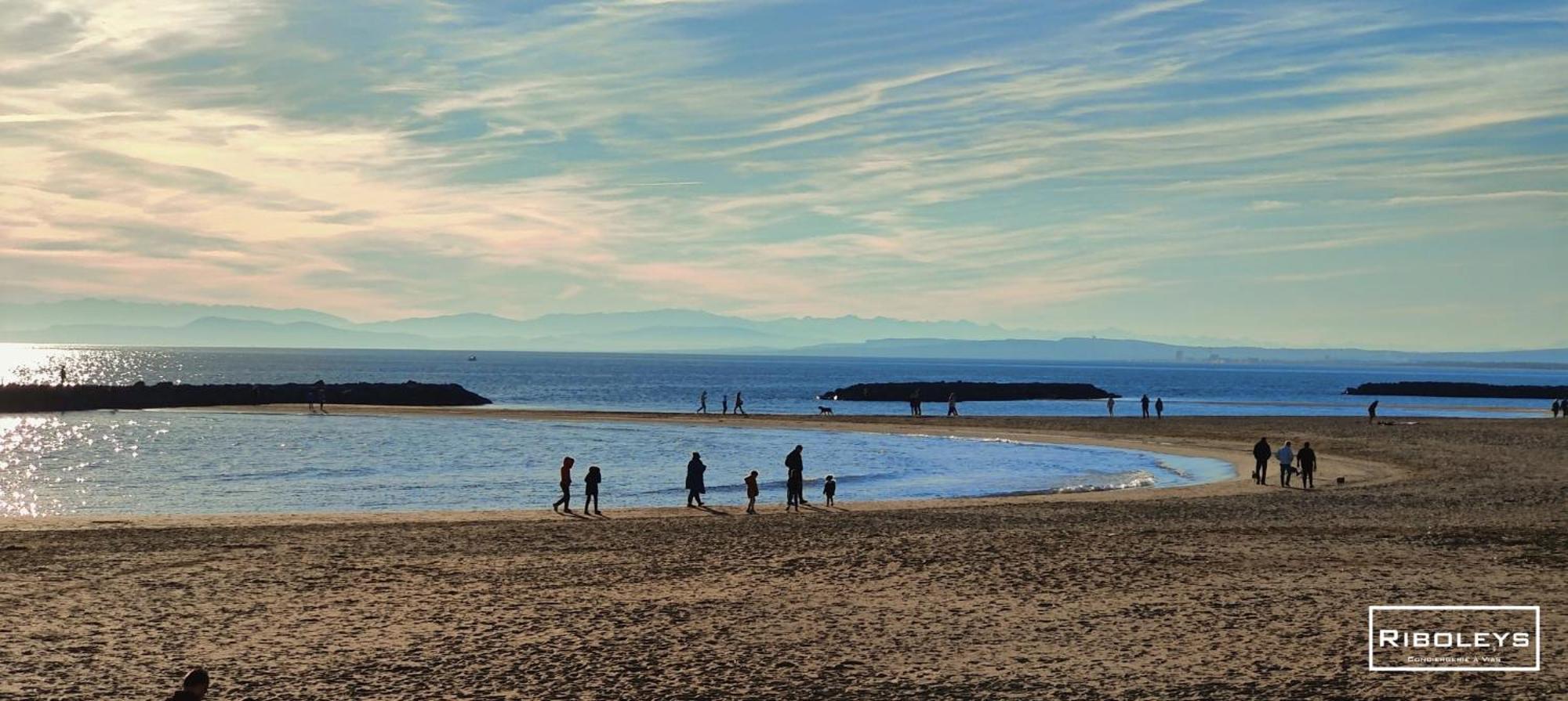 Vias-Plage - Superbe T1 A 100M De La Plage Екстериор снимка